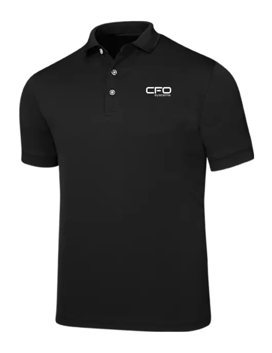 Callaway Ottoman Black Polo w/CFO Systems Logo