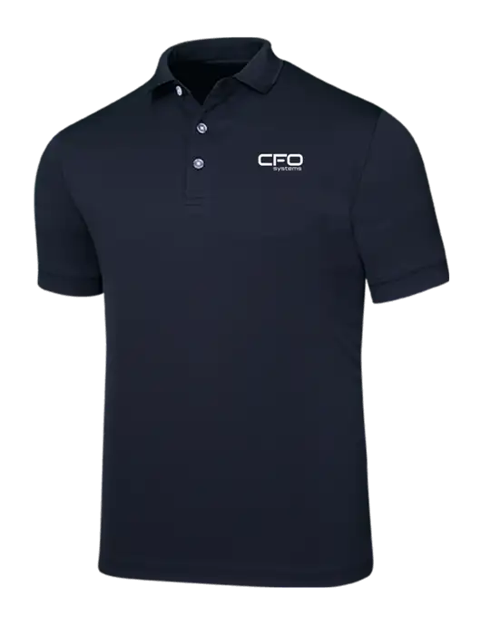 Callaway Ottoman Navy Polo w/CFO Systems Logo