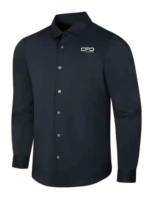 Black City Stretch Shirt w/CFO Systems Logo