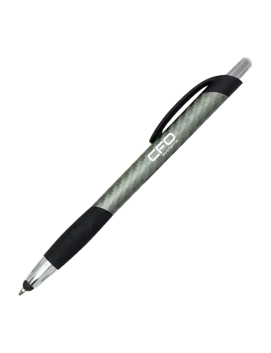 Sunray Gunmetal Stylus Pen w/CFO Systems Logo