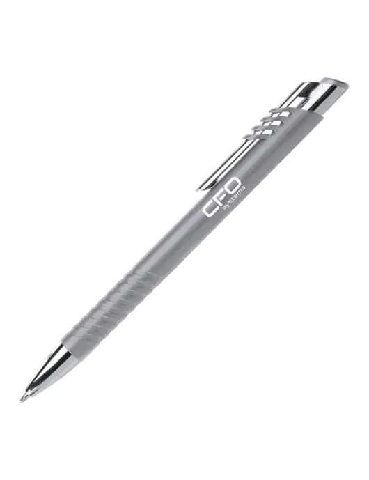 Schirhart Grey Pen - Black Ink w/CFO Systems Logo