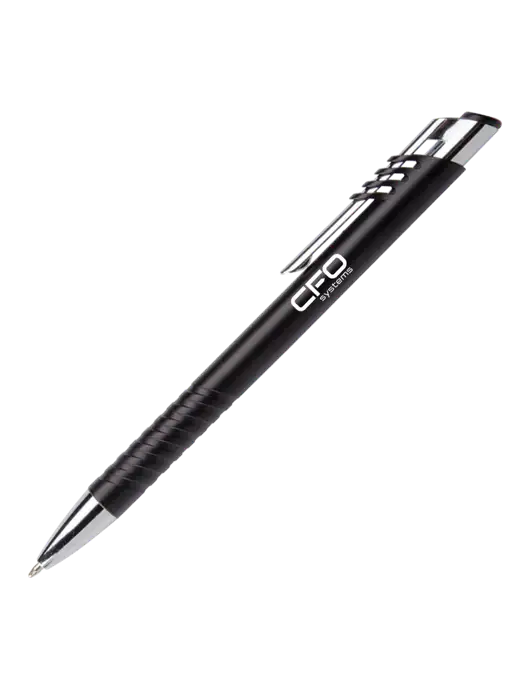 Schirhart Black Pen - Black Ink w/CFO Systems Logo