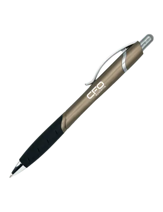 Summerhill Grey Pen - Black Ink w/CFO Systems Logo