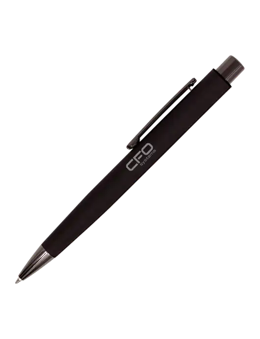Moana Comfort Black - Black Ink w/CFO Systems Logo