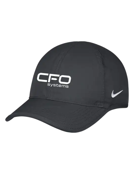 Nike Charcoal Featherlight Cap w/CFO Systems Logo