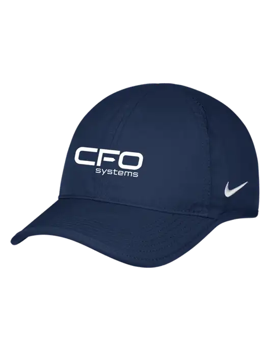 Nike Navy Featherlight Cap w/CFO Systems Logo