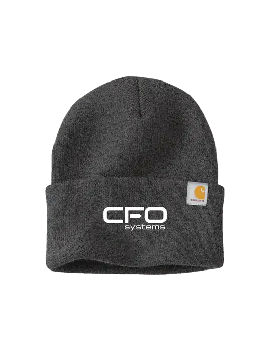 Carhartt Dark Grey Watch Cap 2.0 w/CFO Systems Logo