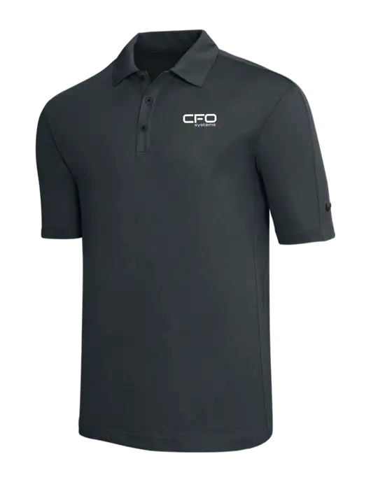 Nike Dark Grey Tech Sport Dri-FIT Polo w/CFO Systems Logo