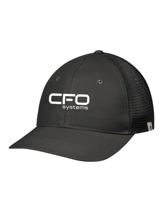 Carhartt Black Trucker Rugged Pro Series Cap w/CFO Systems Logo