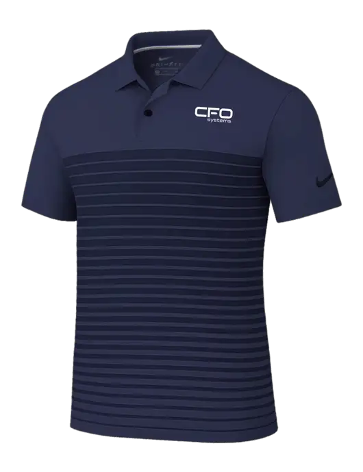 Nike Navy Dri-FIT Vapor Block Polo w/CFO Systems Logo