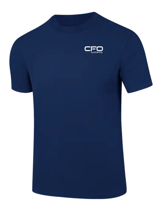 Comfort Colors 6.1 oz Dark Navy Heavyweight Ring Spun T-Shirt w/CFO Systems Logo
