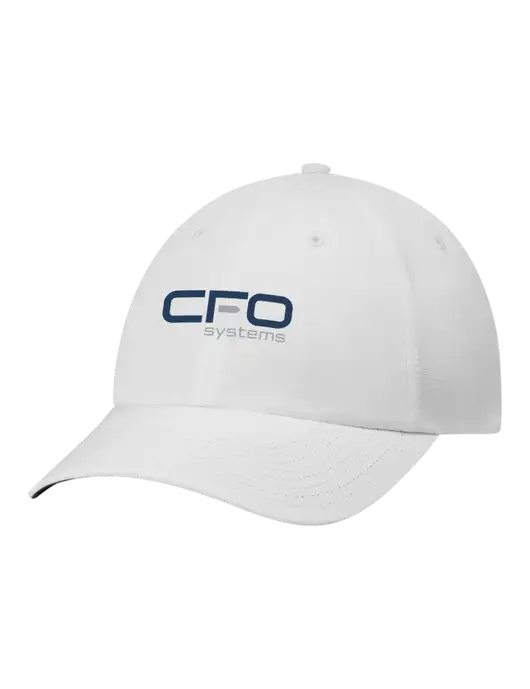Richardson Relaxed Performance Lite White Cap w/CFO Systems Logo