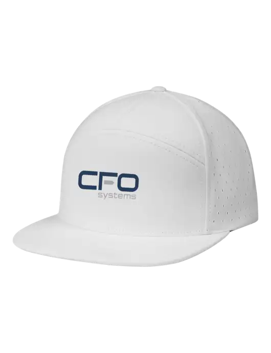 Richardson White Cannon Cap w/CFO Systems Logo