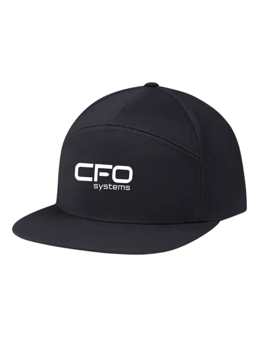 Richardson Black Cannon Cap w/CFO Systems Logo