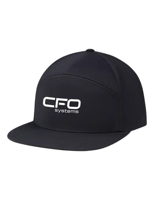 Richardson Black Cannon Cap w/CFO Systems Logo