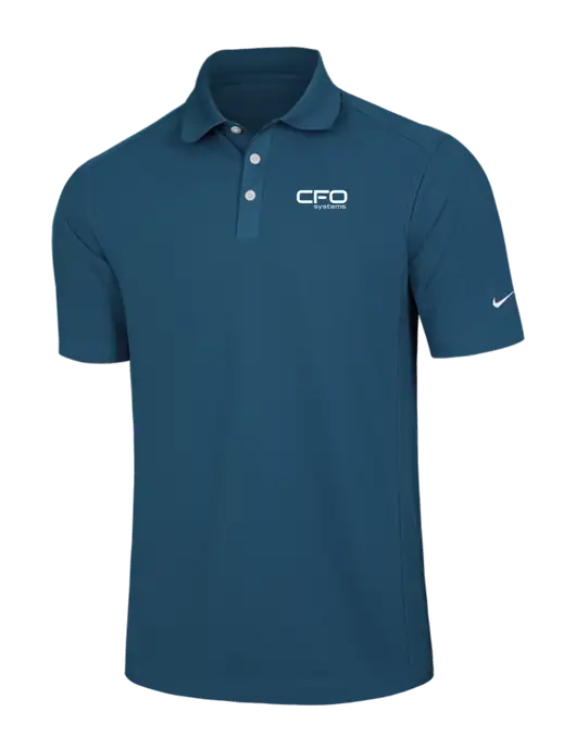 Nike Light Navy Dri-FIT Classic Polo w/CFO Systems Logo