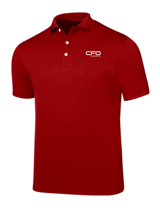 Callaway Ottoman Red Polo w/CFO Systems Logo