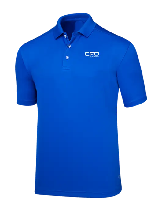 Callaway Core Royal Blue Performance Polo w/CFO Systems Logo