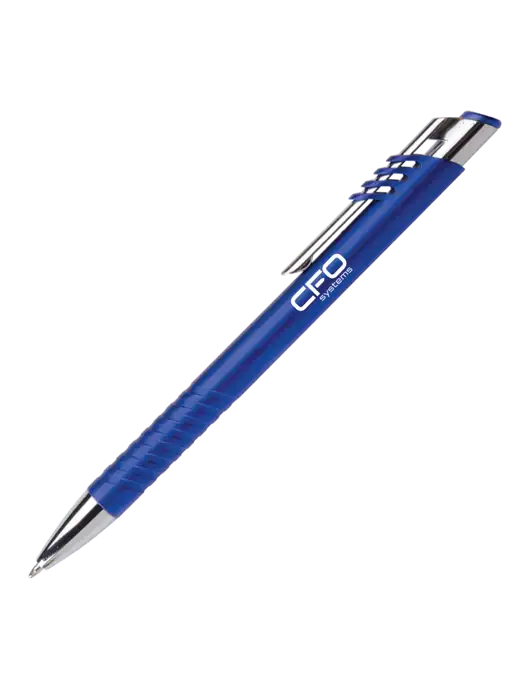Schirhart Blue Pen - Black Ink w/CFO Systems Logo