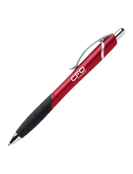 Summerhill Red Pen - Black Ink w/CFO Systems Logo