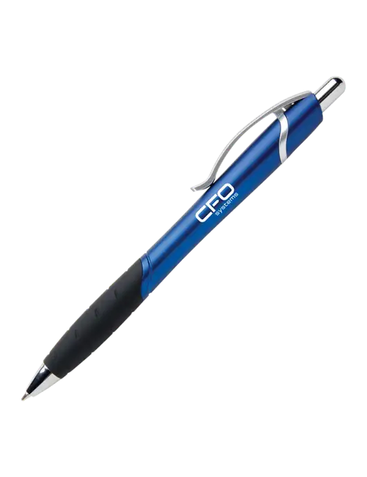 Summerhill Blue Pen - Black Ink w/CFO Systems Logo