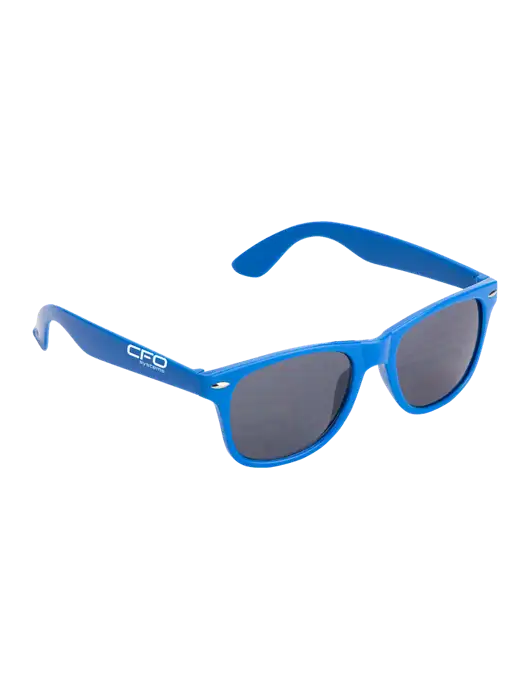 Daytona Blue Sunglasses w/CFO Systems Logo