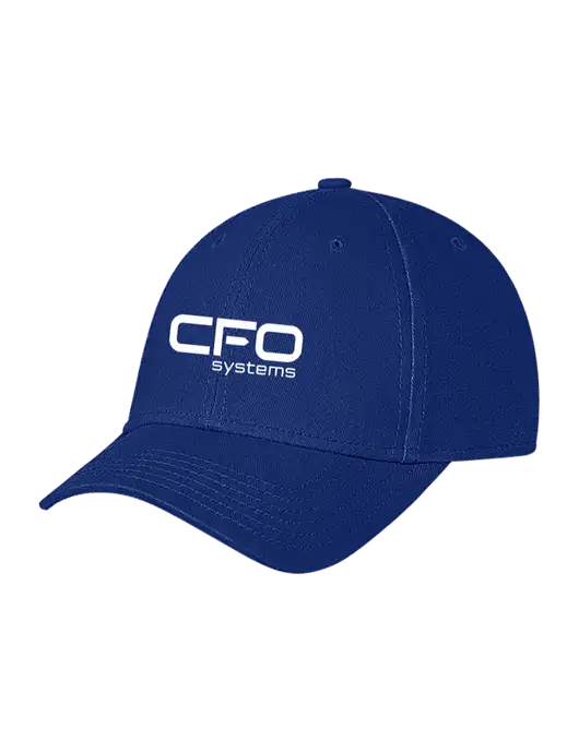 Royal Structured Soft Snap Closure Hook & Loop Cap w/CFO Systems Logo