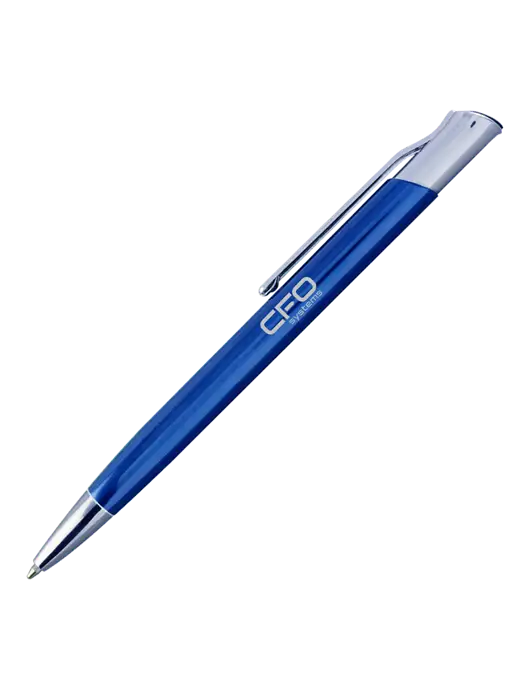 San Malo Slate Pen - Black Ink w/CFO Systems Logo