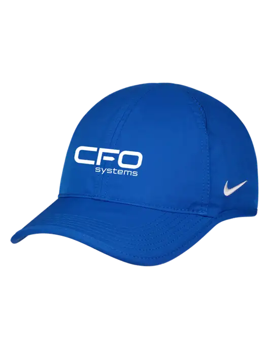 Nike Royal Featherlight Cap w/CFO Systems Logo