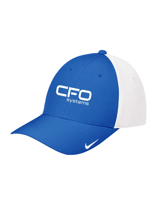 Nike Royal/White Dri-FIT Legacy Cap w/CFO Systems Logo