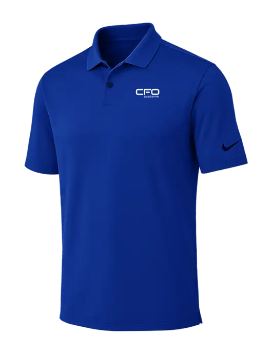 Nike Dark Royal Dri-FIT Vapor Polo w/CFO Systems Logo